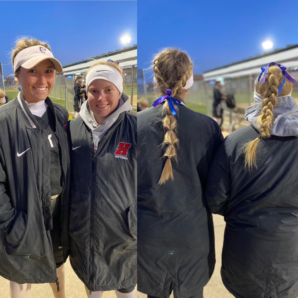 Tonight our team @HastingsSB19 wanted to pay our respects for the loss of a Nebraska Gold Softball Player @NeGold_Neumayer <a href="/juliareimer7/">Julia</a> #PlayForPaige33🕊