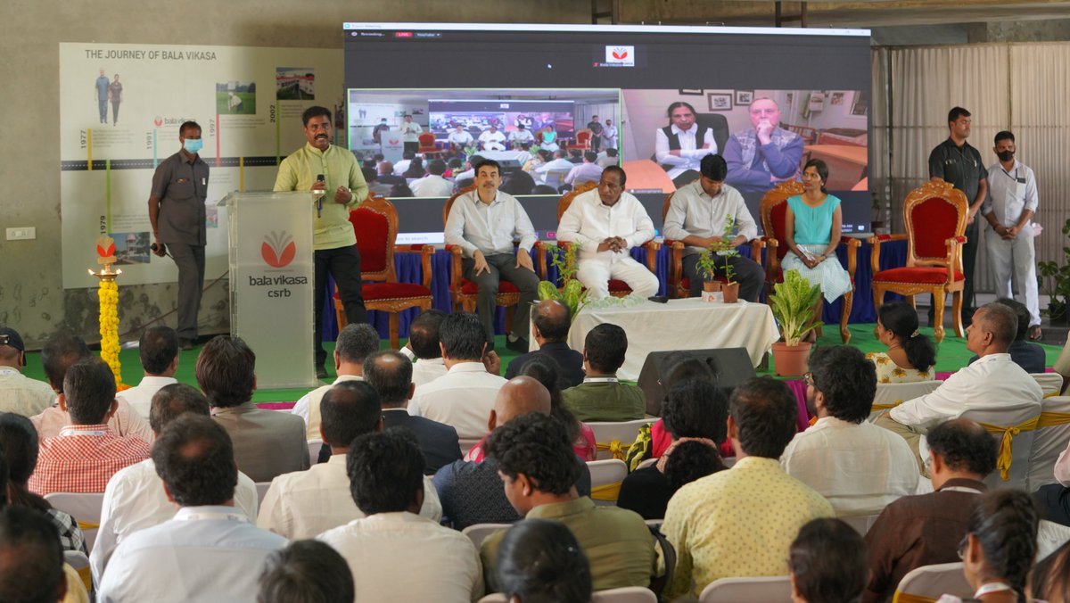 balavikasa_ngo's tweet photo. #SocialEntrepreneurshipSummit - #Impulse2022 was a grand success! 800+ Social Entrepreneurship enthusiasts participated; @chmallareddyMLA & @SriKrishnaLavu graced the event. 85+ social startups showcased their innovations & 30+ industry experts engaged with the participants. https://t.co/NKUxwTIotz
