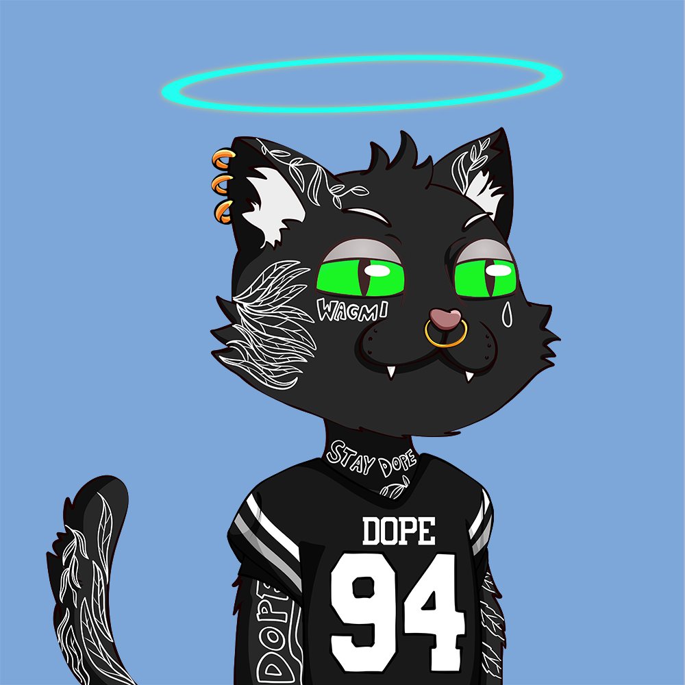 Jarronxo's tweet photo. Just saying...I hear @Dope_Cats are going to be able to be staked tomorrow.... 👀👀👀👀👀 https://t.co/9VgGV1kMhg