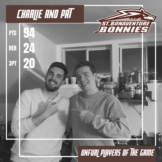 AmateurButler's tweet photo. Congratulations to our Co-Unfurl players of the game today (first ever) @patrick2enrigh1 and @CharlieBridge52!!! They were both 4-0 today as well! https://t.co/oaCoqCNEDN