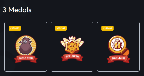 Aces_1968's tweet photo. thank you @karastargamefi
for giving me another NFT medal, the builder medallion and 10 $kara token
#karastar $umy $kara #BSC #PlayToEarn #robtoearn #NFTGiveaway https://t.co/J0y0DieVIm