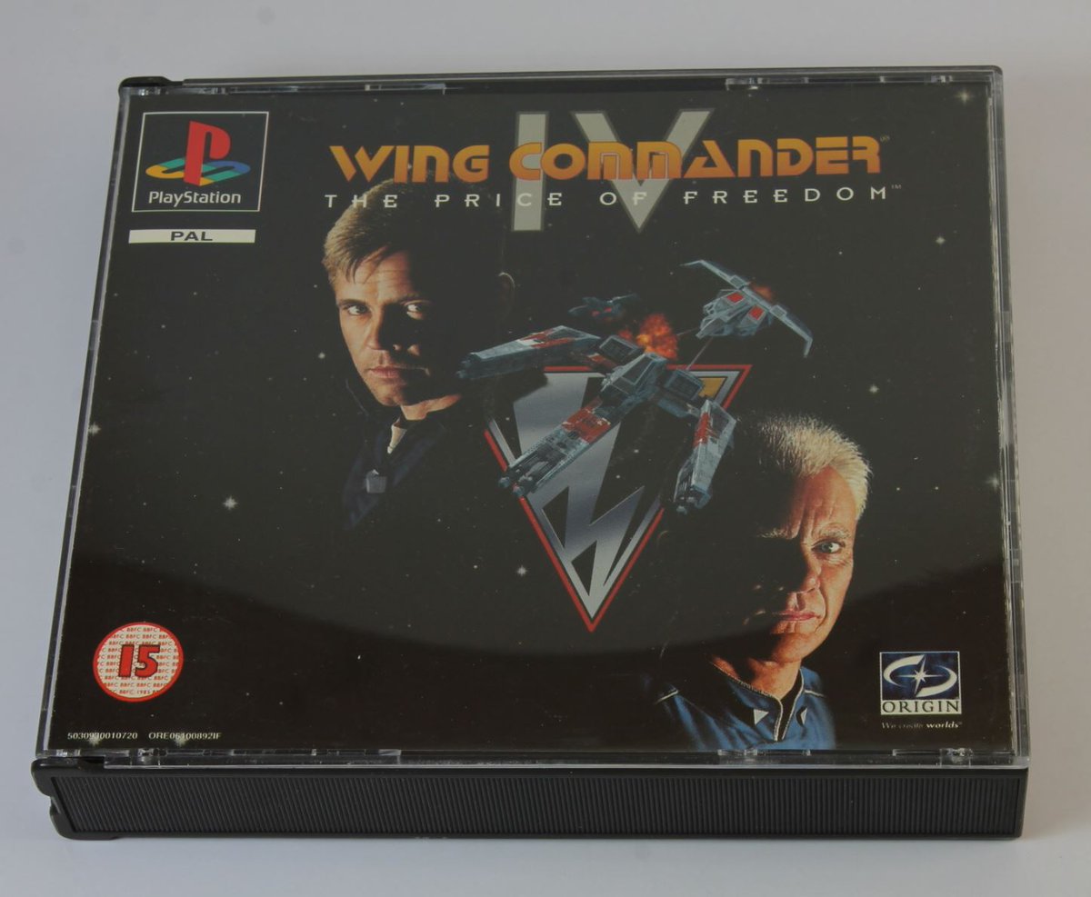 chilloutgames's tweet image. Big Box - #Playstation: #WingCommanderIv (5 photos) chilloutgames.co.uk/PS1/Wing_Comma…