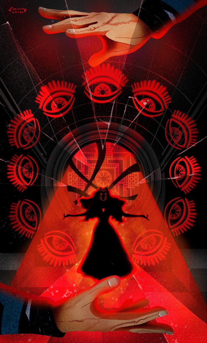 saranwrappe's tweet photo. “You break the rules and become a hero. I do it and I become the enemy. That doesn’t seem fair.”

#DoctorStrangeContest #illustration #multiverseofmadness #marvel https://t.co/apyWgf61fL