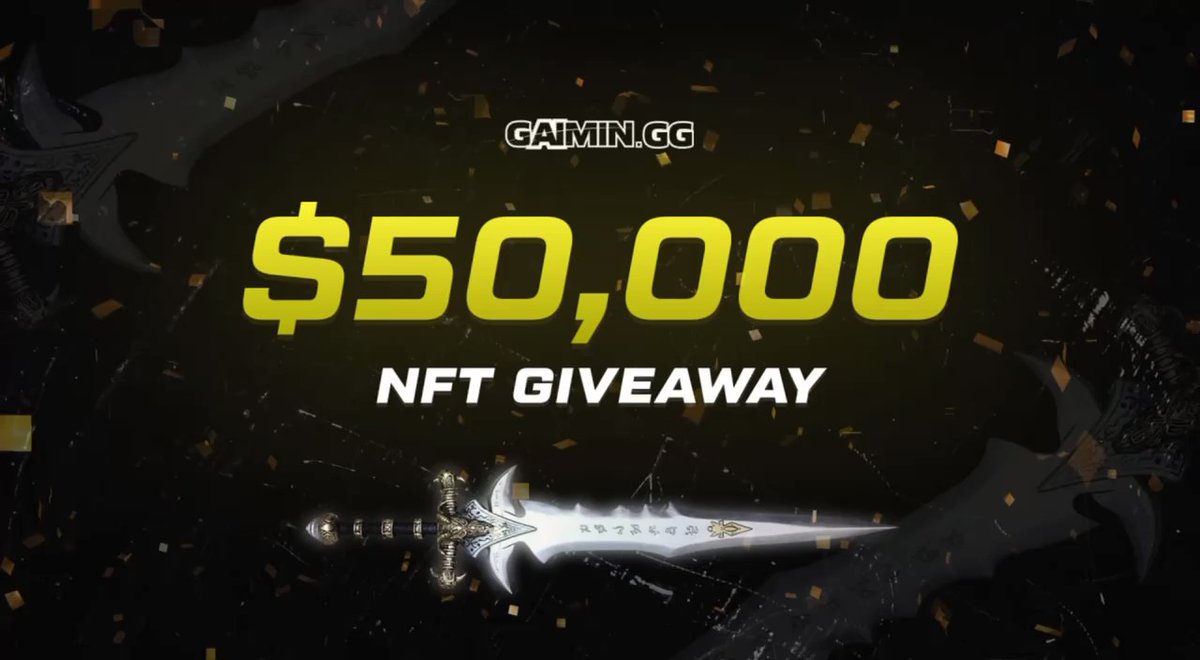 AirdropRampage's tweet image. 🔰 Gamin Airdrop 
🎁 Reward Pool: $50,000 in NFTs
👥 Referral: N/A
🧶 Rate: ⭐️⭐️⭐️⭐️⭐️
🗓 Ending Date: 8th May, 2022

📚 Airdrop Link: gleam.io/RUSEg/gaiminnf…

📡 Website: Gaimin.io #AirdropRampage