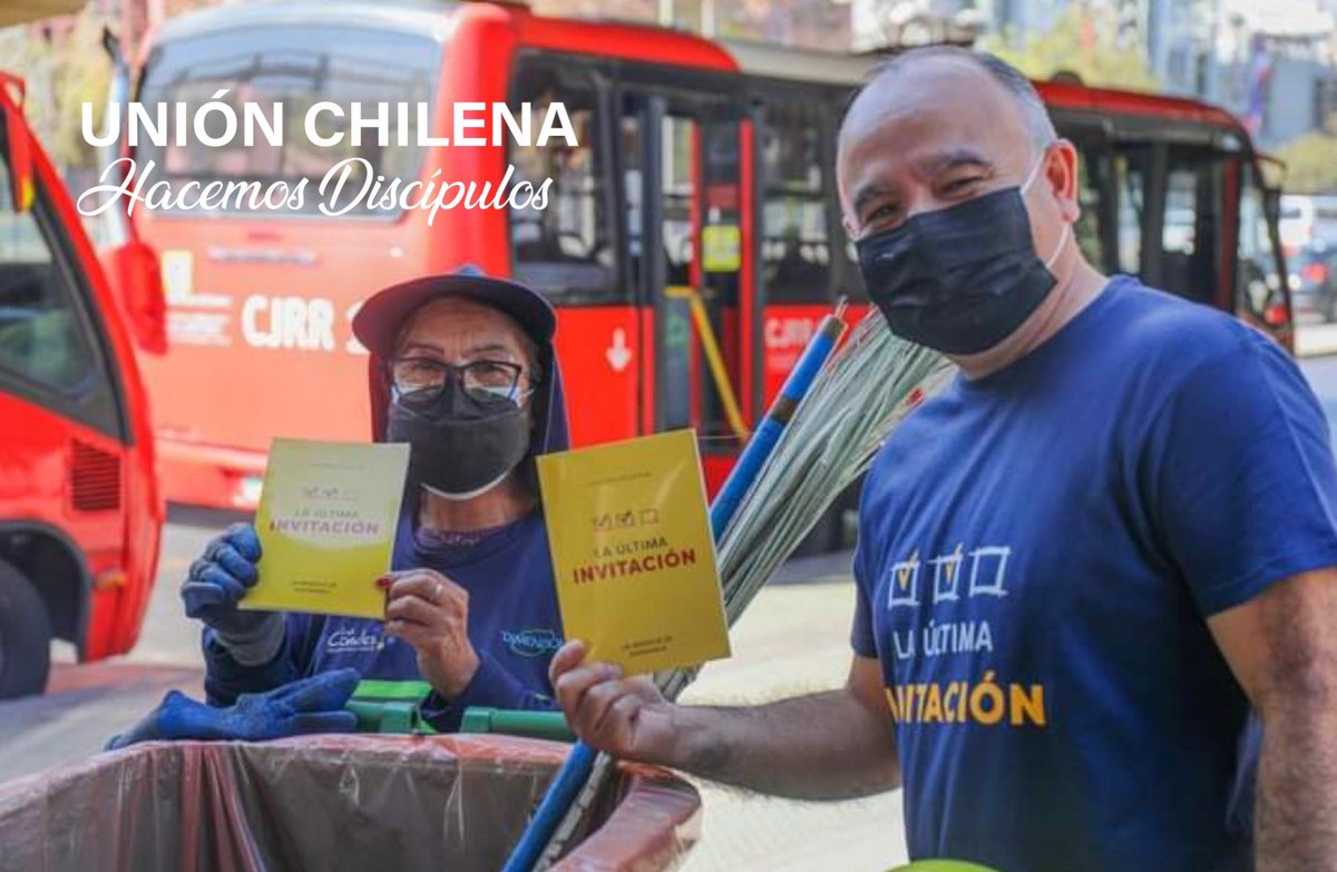 “Nos acercamos rápidamente al fin. La impresión y circulación de libros y periódicos que contengan la verdad para este tiempo ha de ser nuestra tarea.” 
Testimonios para la Iglesia 8:89.

SÁBADO 09 de Abril..
Impacto Esperanza en Chile y en toda Sudamérica.
#impactoesperanza2022