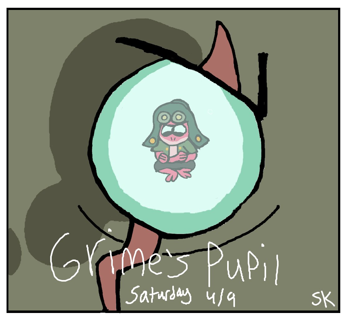 trannesphibia's tweet photo. GRIMES PUPIL IS TONIGHT........... I AM VERY EXCITED!!!!!!!!! #amphibia #amphibiafanart #sprigplantar https://t.co/enykM5kp2H