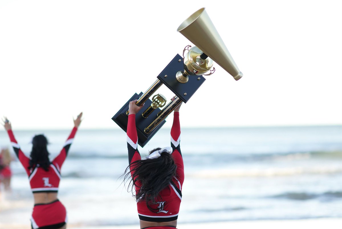 joshheird's tweet photo. We've got another set of National Champions!! Congrats to @UofLAllGirl &amp; @louisvillecoed! The best cheer and dance programs in the country!! Great photos from @AndrewDean85! #GoCards https://t.co/yvrzzUQ2oO
