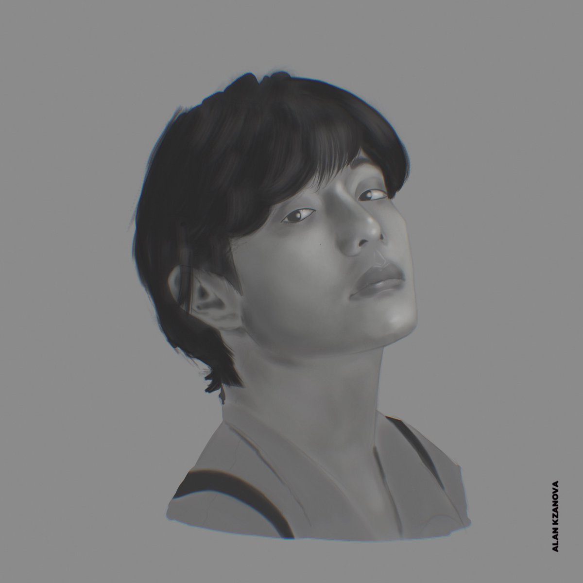 Fanart que hice de V <a href="/bts_bighit/">BTS_official</a> #youngbae #JIMINJIMIN #illustration  #army