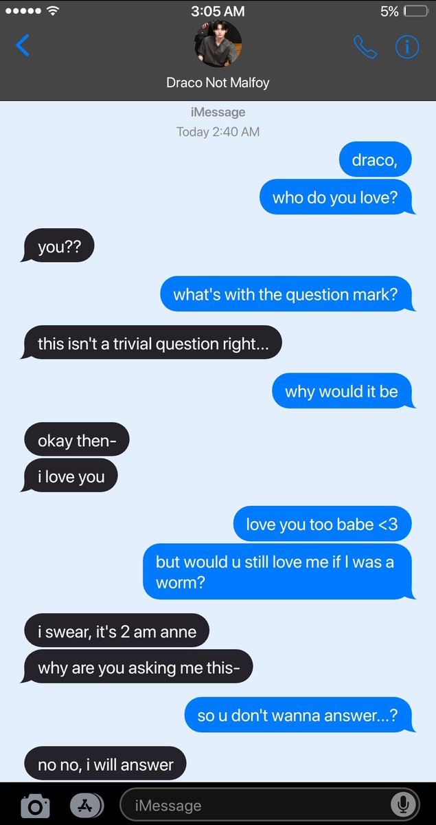 callistoire's tweet photo. would you still love me if I was a worm? ; psh one tweet alternate universe https://t.co/6aajqmTdri