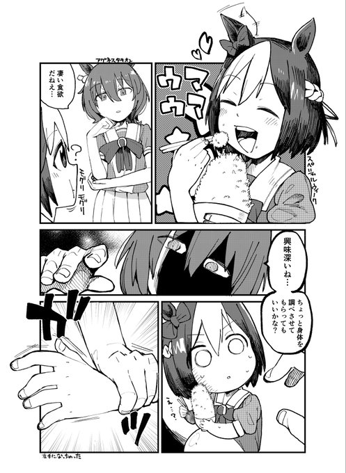 #自分が何度も投稿してしまう画像
おきにのウマ娘漫画 