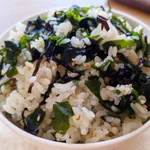 この一品だけで大満足!「塩こんぶわかめ混ぜご飯」