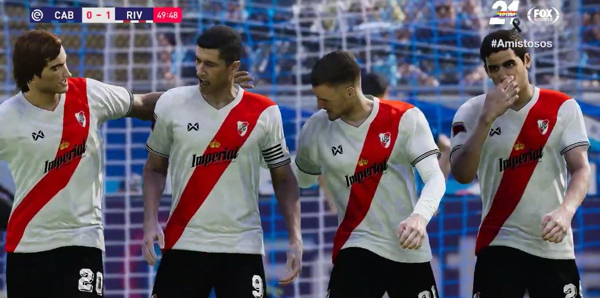 RiverGang3's tweet photo. ยกยกยกGANOOOO LA RIVER GANG!!!
Con gol de tiro libre de @Luxe912, la banda venciรณ 1 - 0 a #Belgralleres, siendo esta la primera victoria en la pretemporada y la primera victoria de la #Argtletineta.
#GanรณLaRG #VamosRG https://t.co/hlUEpa9sxF