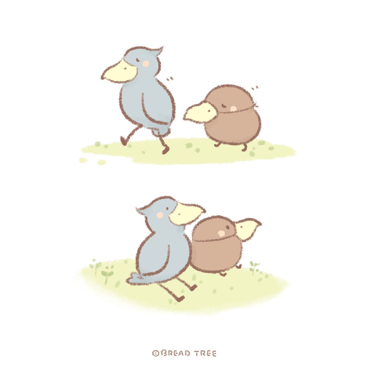 hibreadtree's tweet photo. ハシビロコウ 𓅮

#breadtree #comics #Shoebill #麵包樹 #鯨頭鸛 #ハシビロコウ https://t.co/WHJEw8oUPT