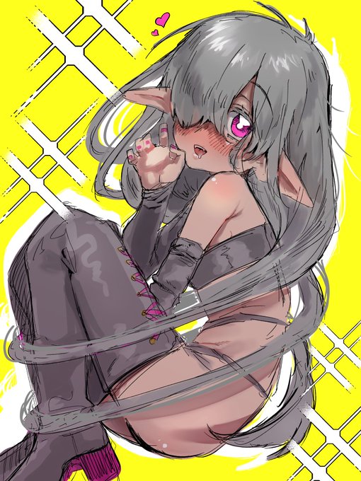 ぐるぐる銀髪ちゃん🌪 