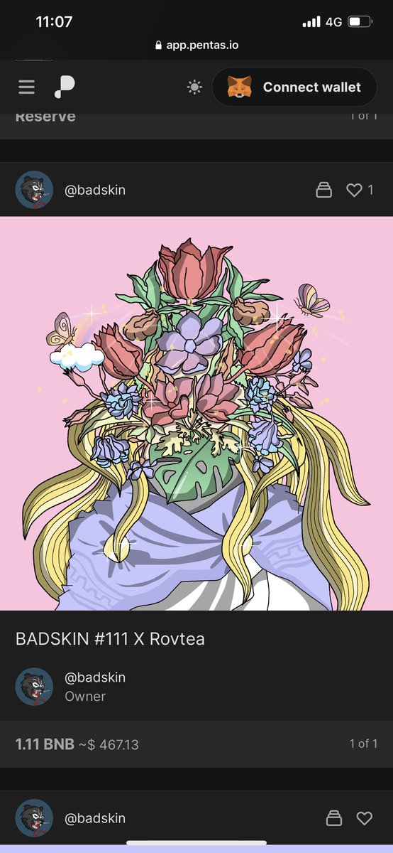 badskinNFT's tweet photo. Badskin #111 | This collaboration is still available. Any reasonable offer will be considered 🙌🏻

@badskinNFT X @rovteas https://t.co/0CJap0p6Ca