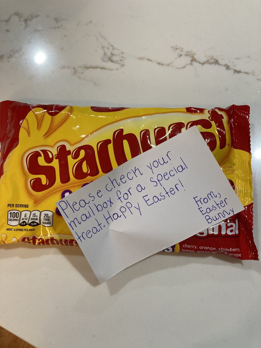 Thank you secret Easter Bunny. My favorite jellybeans-great start to spring break.⁦<a href="/VDV5thGrade/">VDV 5th Grade</a>⁩ ⁦<a href="/VDVGrade3/">Third Grade</a>⁩ ⁦<a href="/VDVpal/">Rob Reavey</a>⁩ ⁦<a href="/MsFrevertVDV/">Lindsay Frevert</a>⁩