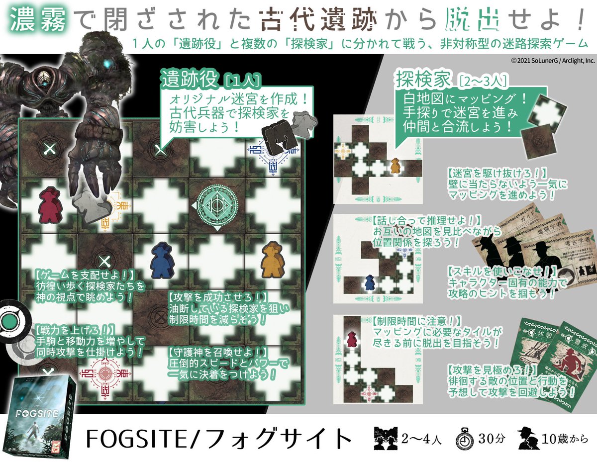 SoLunerG's tweet photo. 🎁プレゼントキャンペーン🎁
『フォグサイト』の発売1️⃣周年を記念して、このツイートをRTして下さった方の中から1️⃣名に【フォグサイト3点セット】をプレゼント！(5/1まで)

さらに！「#フォグサイト一周年」のタグをつけて投稿してくださった方全員に【フォグサイトに隠された謎】について伝授します！ https://t.co/6gSA07Y2UO