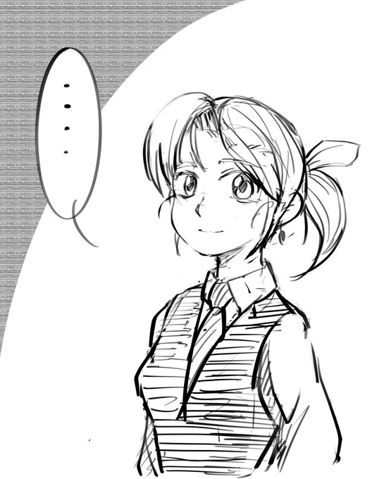 新しいブラシのお試し
初瀬野アルファさん 