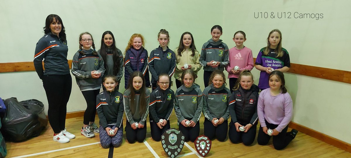 StColmsGACDrum's tweet photo. Presentation for pur underage, celebrating their achievements and development. 
Special thank you to our Senior football captain Damien Brolly and Senior Camog Charlene Forrest for coming and presenting. 
#androim https://t.co/HDerAKL1gq
