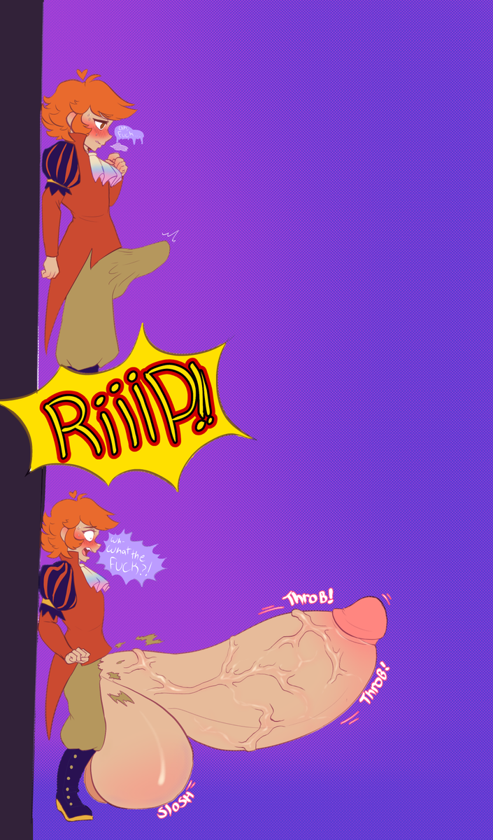 AspenofSimpcon's tweet photo. // hyper , dick expansion

that comic paradiseplum posted earlier inspired me to revisit human neth (who I still need to, like, actually redesign to be original lmao)

he is simply having a nightmare because he was terrified of the changes his body was going thru due to his curse https://t.co/iSQmnztpuy