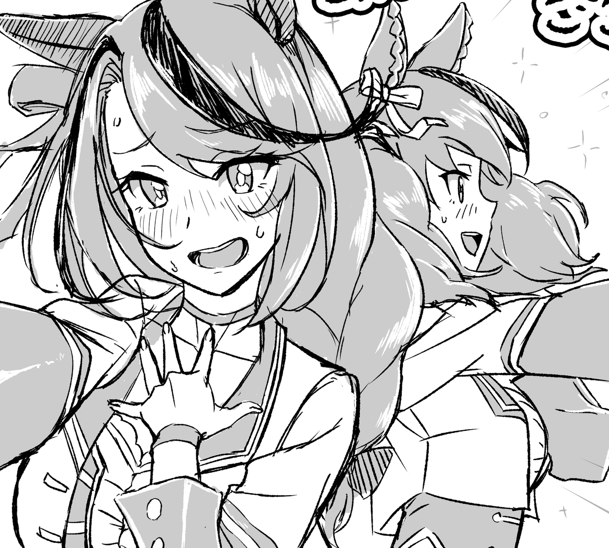 【予告】
月曜朝くらいに日頃の応援ありがとう的な絵をアップします(っ'ω`c) 