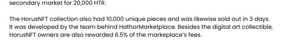 Happy to be quoted in this 2021 annual report, we just wanted to rectify and clarify that we did not sell out all 10,000 NFTs and also not in 3 days.

Nevertheless, the mint was a success and we can't wait to tell you about the play2earn which is in development.