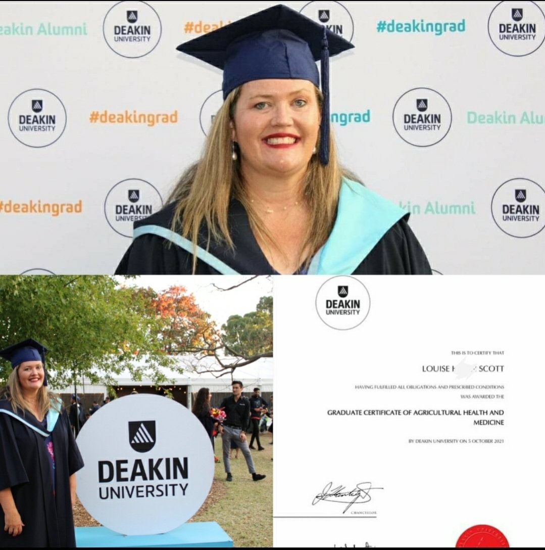 Louise Scott (@louisehscott) on Twitter photo Thanks Deakin University for the #deakingrad event & <a href="/FarmerHealth/">The National Centre for Farmer Health</a> for partnering to deliver an incredible postgraduate qualification. I'm excited to be able to further support rural communities #ruralhealth #ruralmentalhealth #ruralwellbeing #farmerhealth #australianagriculture Thanks Deakin University for the #deakingrad event & <a href="/FarmerHealth/">The National Centre for Farmer Health</a> for partnering to deliver an incredible postgraduate qualification. I'm excited to be able to further support rural communities #ruralhealth #ruralmentalhealth #ruralwellbeing #farmerhealth #australianagriculture
