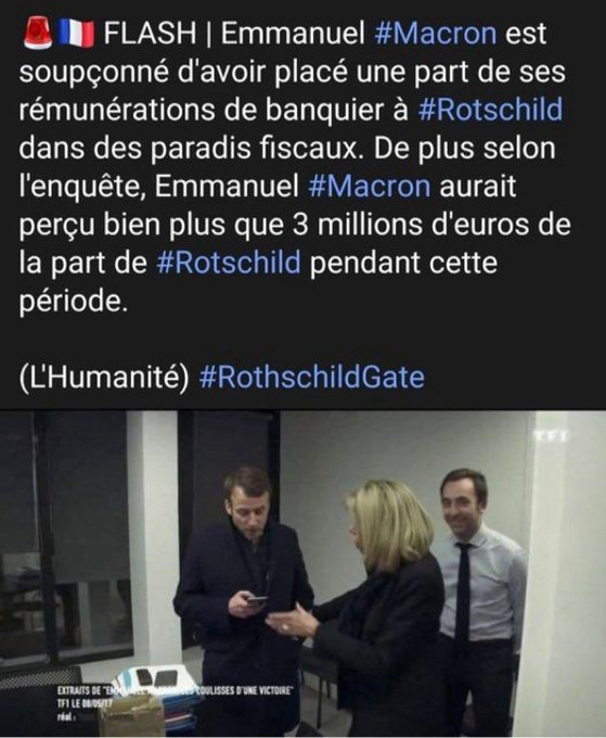 UnionPatriotesF's tweet photo. #MacronMenteur
#MacronDehorsDesLePremierTour #MacronGate #PNFGate https://t.co/rxf45kBq6D