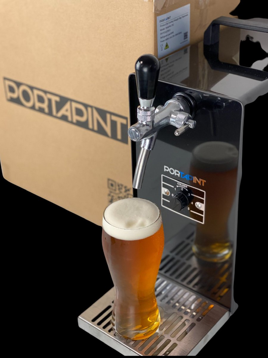 NEW @portapint 25C - Sleek new draught drinks dispensers from PortaPint.
Now available on our website NMB.beer #PortaPint #keg #beer #festivals #keykeg #brewery #craftbeer #drinks #cocktails #wine #party #mancave #polykeg