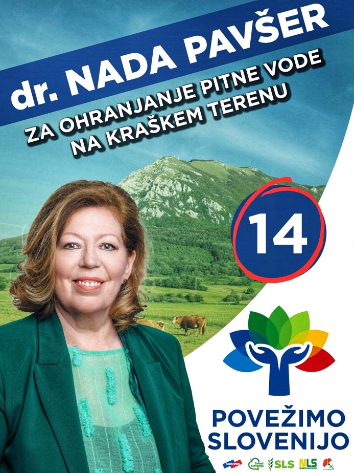#Vabimo na predstavitev kandidatke #PovežimoSlovenijo🤝🇸🇮v Pivki in Postojni <a href="/NadaPavser/">Dr. Nada Pavšer</a>.➡️V torek, 12. aprila 2022, ob 19.30 uri v Krpanovem domu v Pivki.
Okrogla miza bo na temo pomena prehranske samooskrbe in javnih naročil lokalno pridelane hrane za javne zavode. #obkrožite14