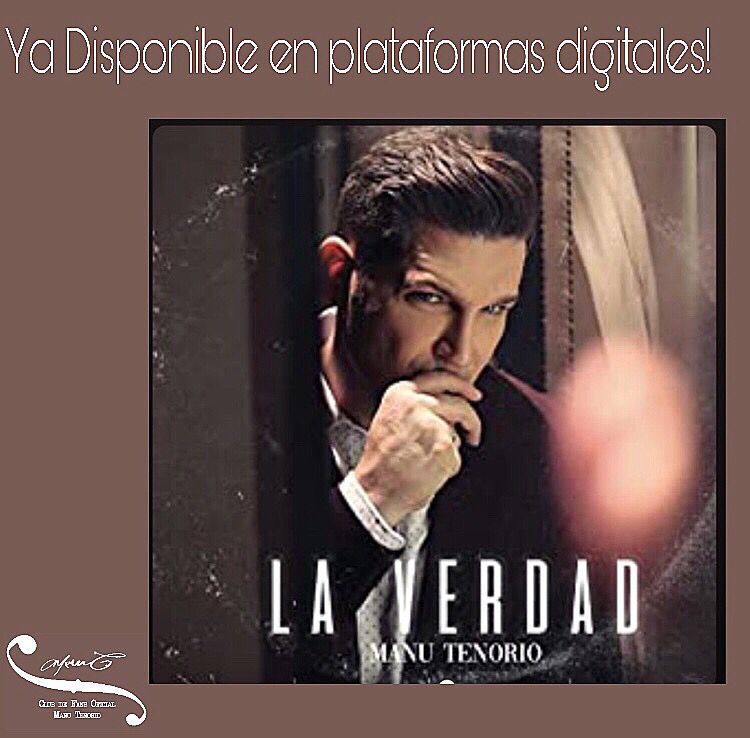 FCManuTenorio's tweet photo. 🙌🏼ES- PEC-TA-CU-LAR el nuevo trabajo de nuestro @manutenorio #laverdad ! 
🥰No os lo perdáis! 
👉🏽Ya está disponible en plataformas digitales! 👈🏽
#fansclubmanutenorio #laverdad #manutenorio #tuclubsiemprecontigo #porquenuestrafamiliatenoristaeslomasdelomas https://t.co/laVHM1M2wt