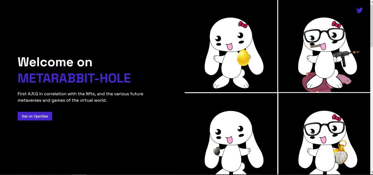metarrabit_hole's tweet photo. WEB3 WEBSITE COMING SOON !

#nft #NFTCommunity #NFTProject #Web3 #blockchain  #IPFS #NFTCollection https://t.co/lQClt6vOiy