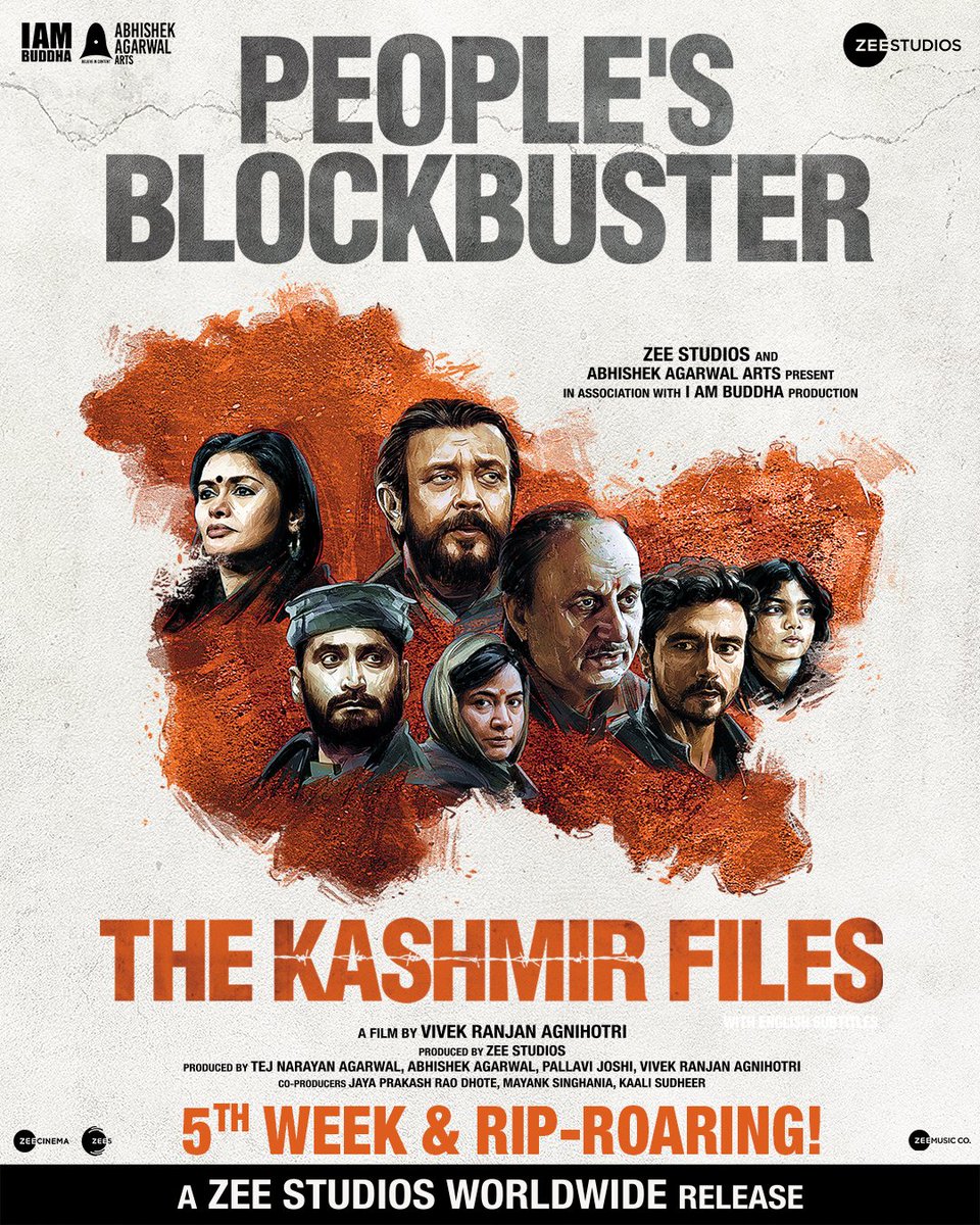 #TheKashmirFiles is standing tall and still leaving the audience astonished! 

Book your tickets now.

bookmy.show/TheKashmirFiles
m.paytm.me/thekashmirfiles
