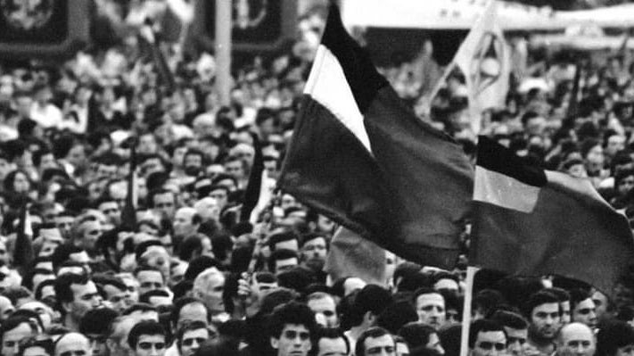 MarkClaytonFCDO's tweet photo. The people of Georgia have fought hard for their independence, sovereignty and prosperity.

On 9 April, we remember those who gave their lives for #Georgia’s freedom in 1989.

#9აპრილი 

📷  archives https://t.co/0InleYVGx8