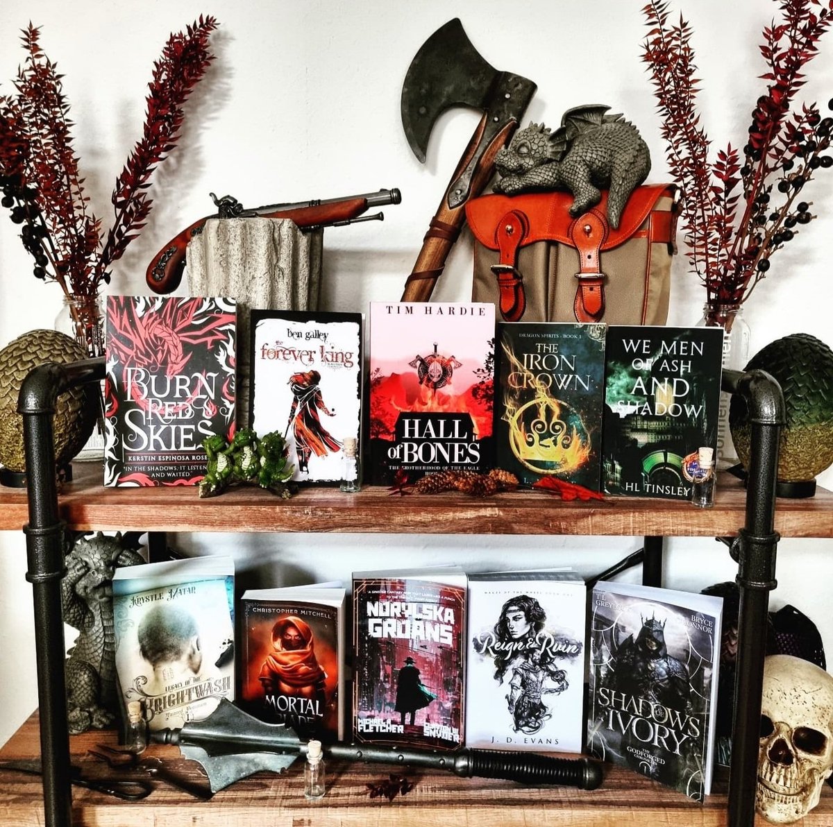 TimHardieAuthor's tweet photo. The winner of #SPFBO 7 will be announced in just three weeks! There are still lots of reviews due to land and this is looking like one of the tightest contests ever. Check out the contestants here (and thanks to @ke_rosero for the fab group photo):

https://t.co/9q8ic4CQAh https://t.co/BBPOr0oQJt