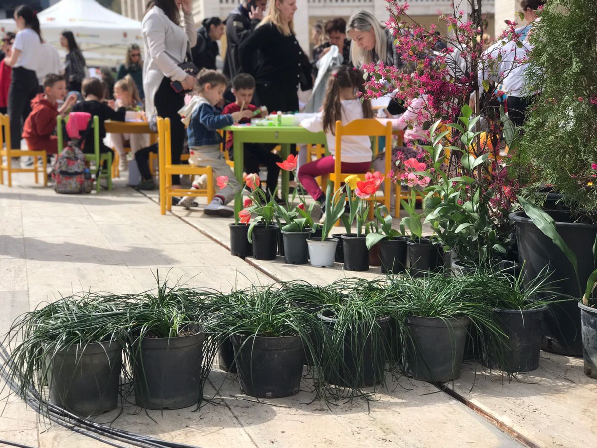 ArlindaBinjaku's tweet photo. 🤩 👧🏼👧🏼🧒🏼👦🏻👶&amp;🌷🌸🌺🍀☘️🍃#ShiningOnes #Tirana https://t.co/tqIZBIkSU6