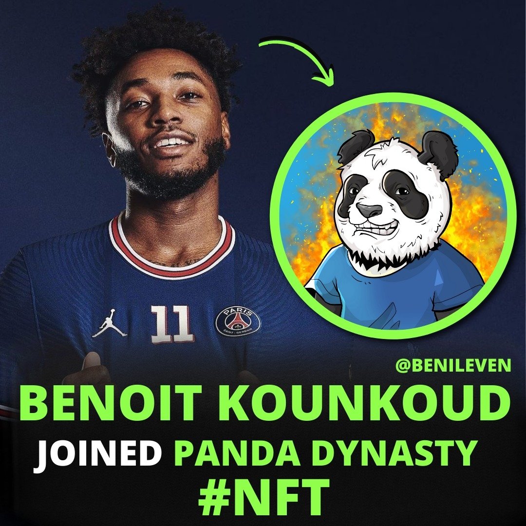 Happy to officially welcome <a href="/benileven/">Benoît Kounkoud</a> in the Panda Dynasty family. #Handball #psg