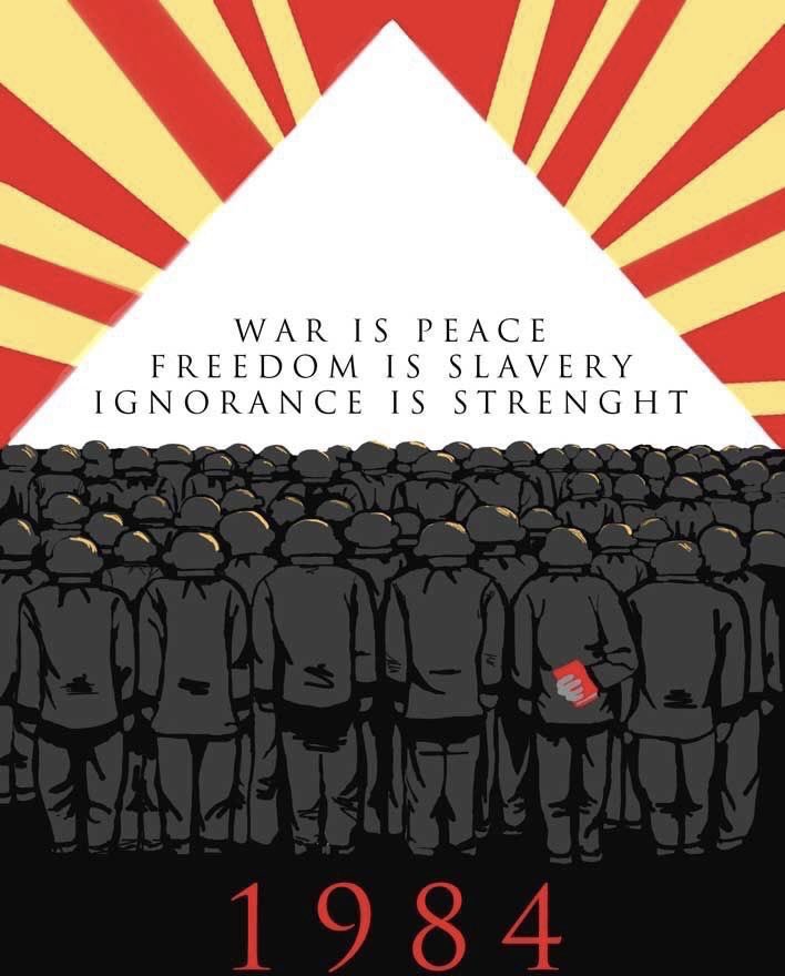 La política educativa de la izquierda en España.
“La Guerra es paz; 
La Libertad es esclavitud; 
La Ignorancia es fuerza” 
(George Orwell, 1984).
