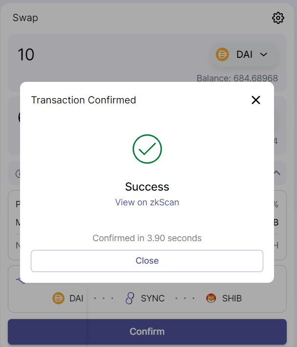 pairdrop5906's tweet photo. We are so thrilled to announce that SyncSwap is now live on the zkSync 2.0 Goeril testnet, revealing the first chapter of our journey into the zkVerse.
https://t.co/w2ULQv0c9C
#L222 #zksync #ZKRollups #Ethereum #DEX #exchange #DeFi #Testnet https://t.co/rfqsflgxm2
