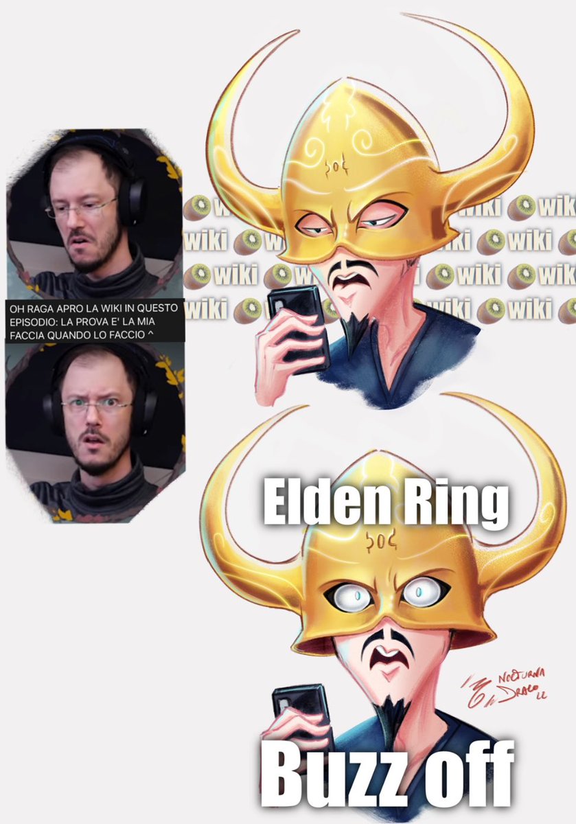 Usually when I do warmups, I like to sketch funny faces. When I've collected enough, I make a single post.

This is the fifth part of @sabakunomaiku sketch collection. 

#sketch #EldenRingFanart #twitchstreaming #twitch #ELDENRING #TwitchPartner #streamer #sabakunomaiku 