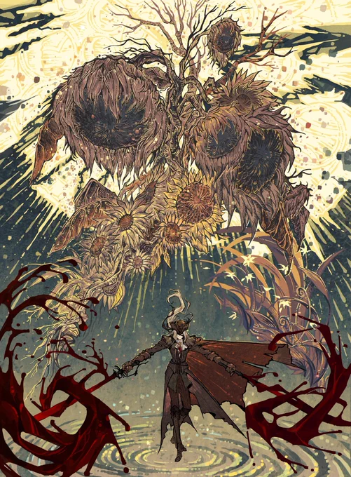 Fan art | Bloodborne - Lady Maria of the Astral Clocktower

Artist: 
@Vivi1594865645 