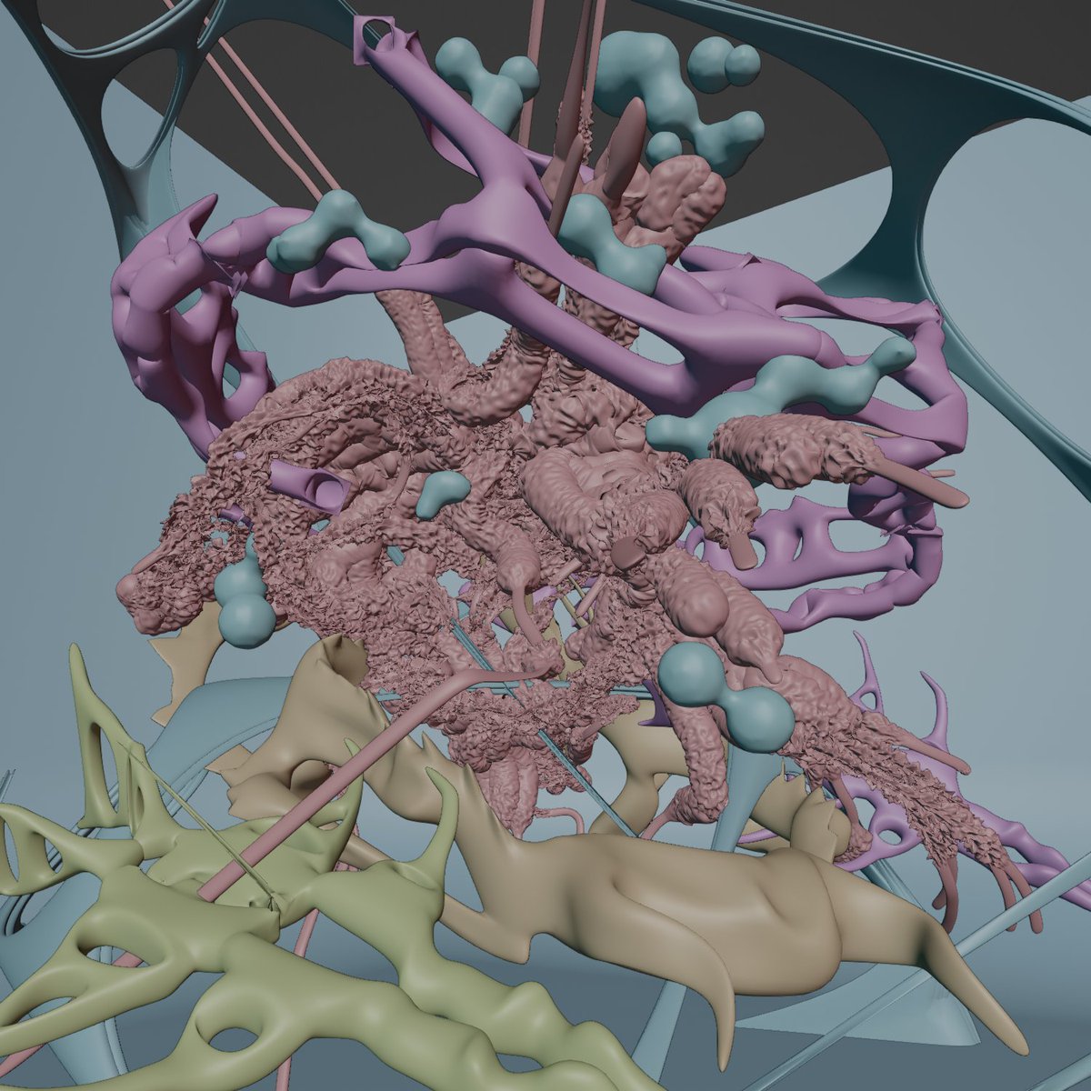 GM!

Brewing for the genesis drop at <a href="/formfunction/">Formfunction</a>, more details about the project real soon. Taking some time for me to write the story, bcos I want to emphasize story-telling and tiny details. 🧬