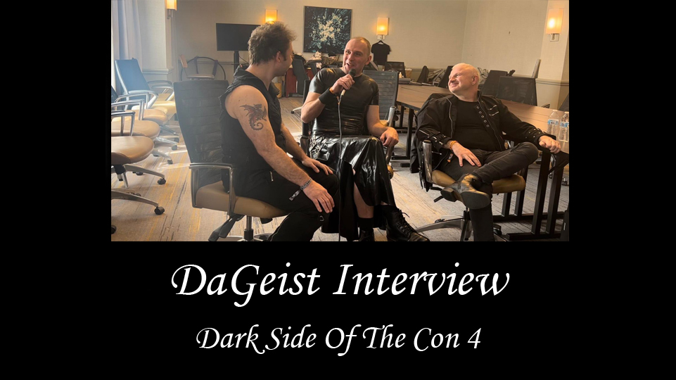 _Michael_Nagy's tweet photo. Interview with the french darkwave band DaGeist at Dark Side Of The Con 4
Their first ever U.S. performance!!
#DaGeist #DarkSideOfTheCon4 #Darkwaveband #Darkwavemusic #VampireFreaks #FirstUSconcert #Musicnews
Interview link - https://t.co/QbmyIlyXxq https://t.co/EHctjtQ9mQ