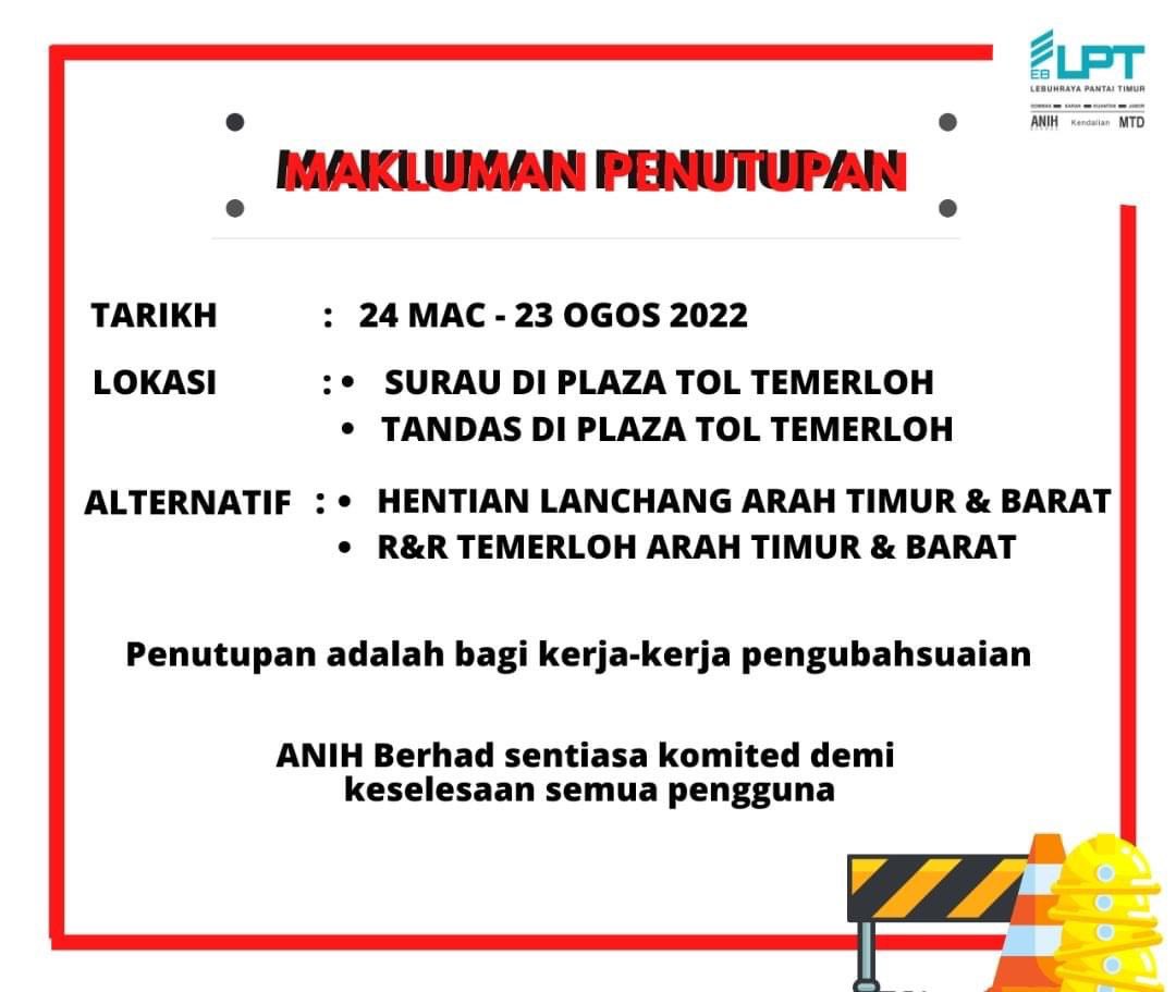 Lebuhraya Pantai Timur Fasa 1 (AFA PRIME Berhad) tweet media