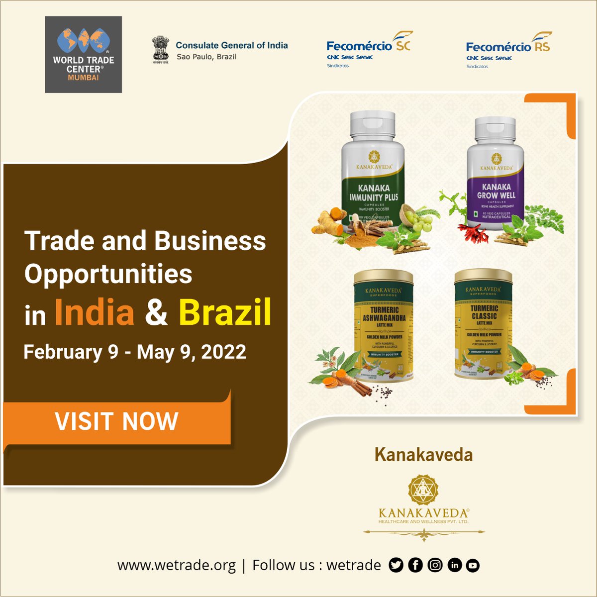 World_Trade_Exp's tweet photo. Exhibitor: Kanakaveda Healthcare and Wellness Private Limited

Visit Now : https://t.co/pTQStfHTzl

#Pharmaceutical #health #business #India #Brazil https://t.co/vBUQBDoabo