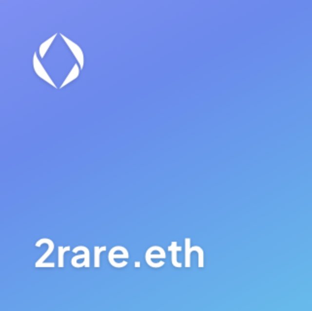 ensbrokie's tweet image. 2rare.eth
opensea.io/assets/0x57f18…
#2rare #rare #ens #domains #ensdomians