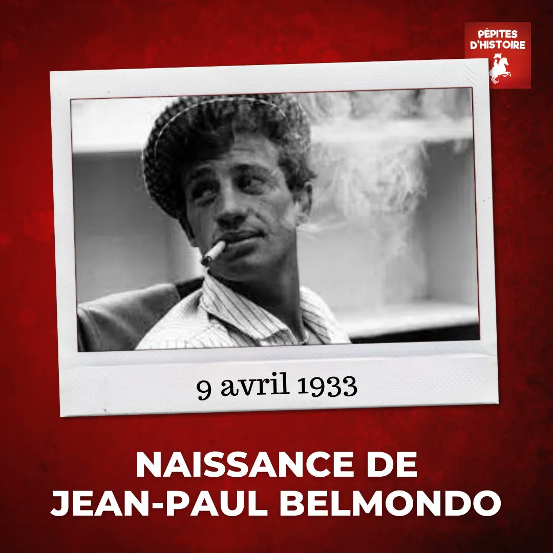 Le 9 avril 1933, à Neuilly-sur-Seine, né l’un des acteurs les plus charismatique du cinéma français, Jean-Paul Belmondo dit « Bébel ». Avec des films d’action comme « le Professionnel » avec sa musique culte, mais aussi des films comiques avec « le Magnifique », une icône est née