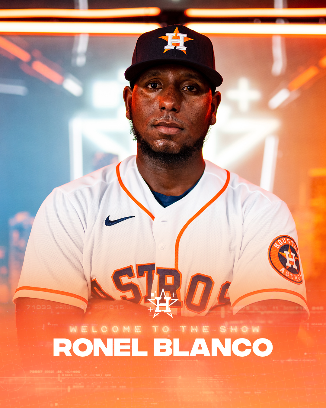 Houston Astros on X: "Welcome to the Show, Ronel Blanco!  https://t.co/8ae9X2kXKx" / X