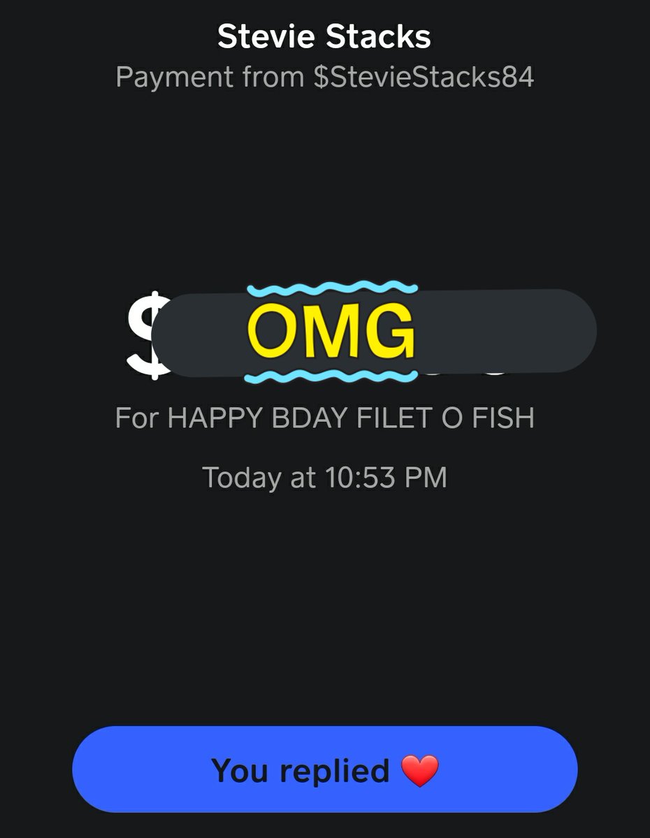 71cudalover's tweet photo. Follows me and hits me up on cashapp two times in a row. The note on this one had me giggle. Being a fly fishing dork. @StevieStacks84 Bless you. May everything come full circle for you! https://t.co/ZIGKlE7SZ7