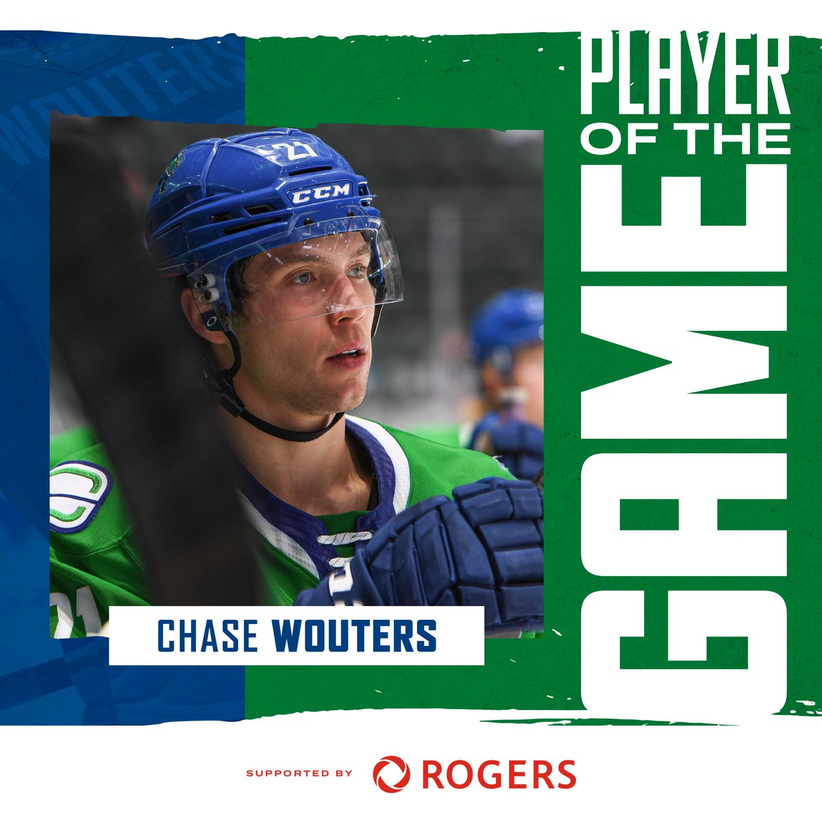 What a performance by Chase! 💪

Wouters snagged a shorthanded marker and an assist to become your #AbbyCanucks Player of the Game supported by <a href="/Rogers/">Rogers</a>!